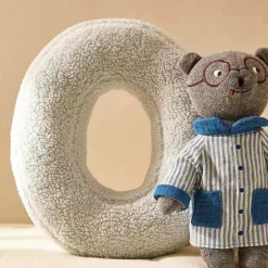 Alphora Alphabet Letter Fleece Pillow – Cozy Decorative A-Z Cushions