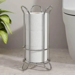 Alton Toilet Paper Holder - Bathroom Organizer Stand