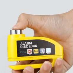 Aluminium-Scheibenbremsenschloss - Diebstahlsicherung mit Alarm