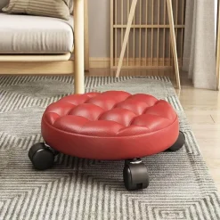 Aluminum Alloy Low Stool - Elegant Lazy Home Furniture