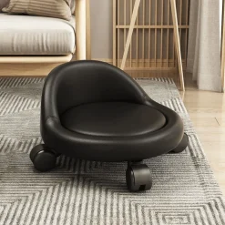 Aluminum Alloy Low Stool - Elegant Lazy Home Furniture