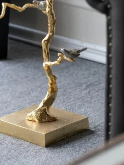 Aluminum Coffee Table - Modern Tree Branch Design Minimalist Furniture