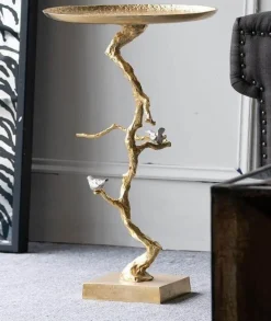 Aluminum Coffee Table - Modern Tree Branch Design Minimalist Furniture