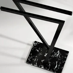 Ambra Marble Towel Rack - Elegant Bathroom Organizer