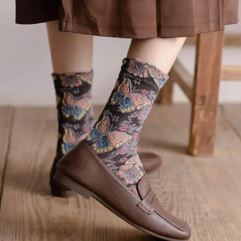 Amelia Cottagecore Socken
