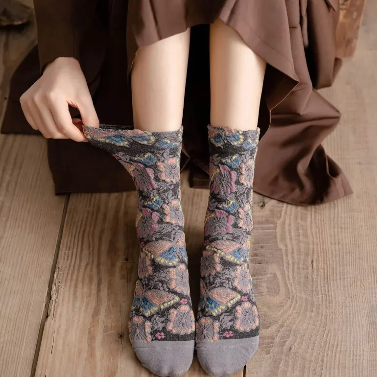 Amelia Cottagecore Socken