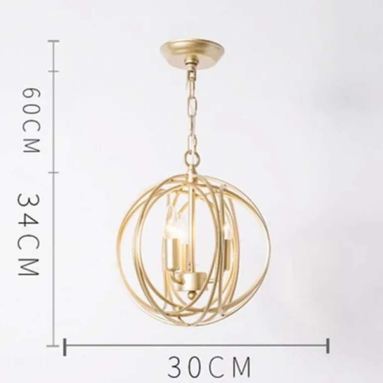 American Style Art Chandelier - Creative Home Decor Lighting