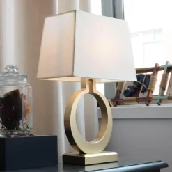 Americana Tischlampe - Vintage Amerikanische Dekorbeleuchtung