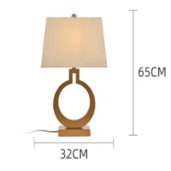 Americana Tischlampe - Vintage Amerikanische Dekorbeleuchtung