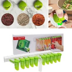 An der Wand montierter Gewürz-Organizer – Gewürzregal zur Aufbewahrung in der Küche