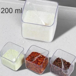 An der Wand montiertes Gewürzregal – Organizer und Aufbewahrungslösung für Gewürzgläser