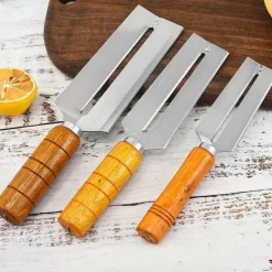 Ananasmesser aus Edelstahl – Manueller Zuckerrohrschneider