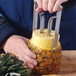 Ananasschneider – Einfacher und schneller Ananasschneider aus Edelstahl