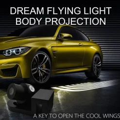 Angel Wings Auto-Projektionslampen - Dekorative Autolichter