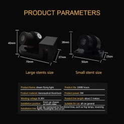 Angel Wings Auto-Projektionslampen - Dekorative Autolichter