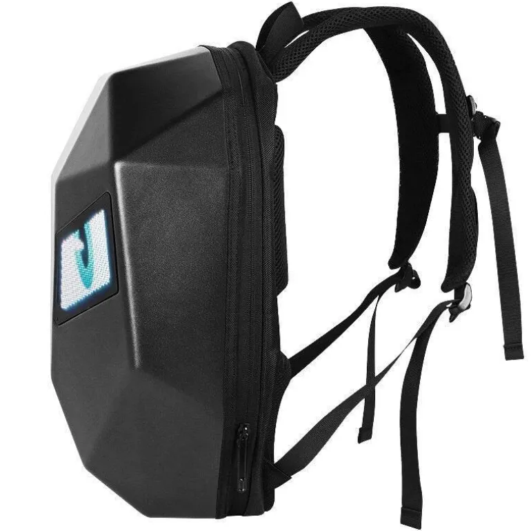 Anpassbarer Reiserucksack mit LED-Bildschirm