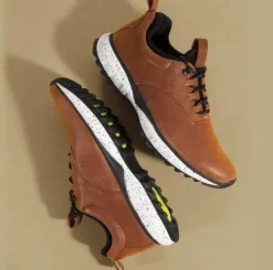 Antibakterielle Leder Outdoor Casual Herrenschuhe