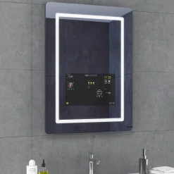Anti-Fog LED Wall Mirror - Smart Bathroom Mirror Design