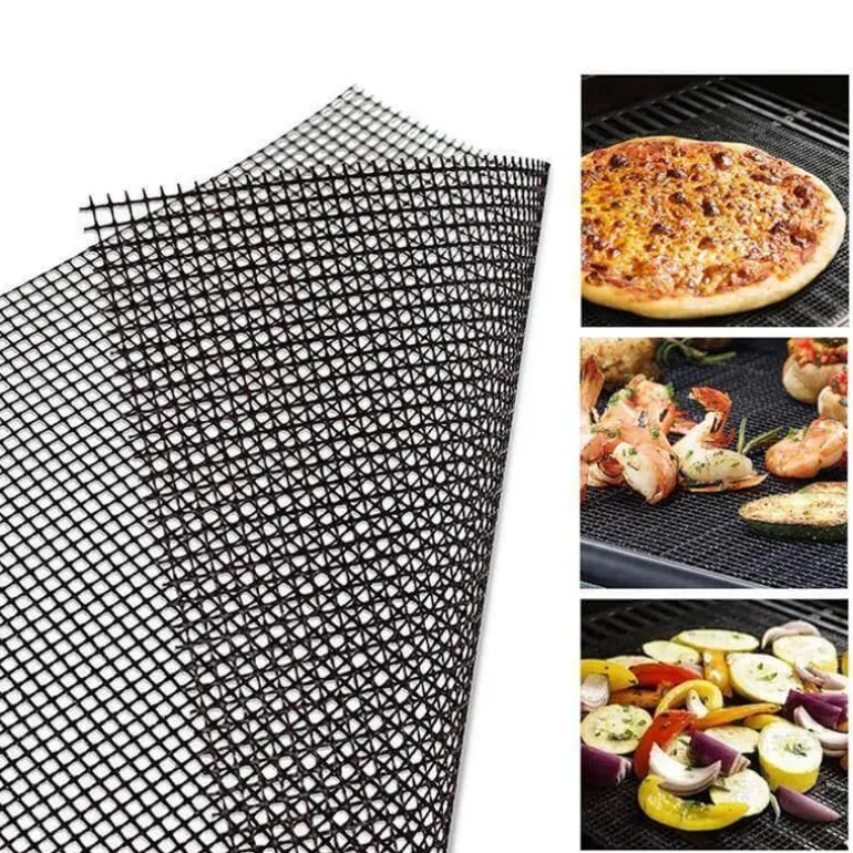 Antihaftbeschichtete BBQ-Grillmatte – wiederverwendbares Grillzubehör