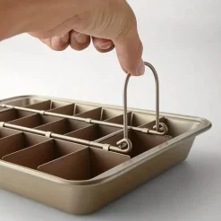 Antihaftbeschichtete Brownie-Pfanne – Brisé-Backblech für einfaches Herauslösen