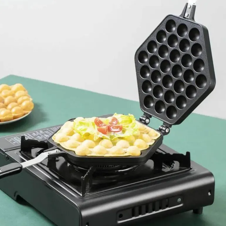 Antihaftbeschichtete Bubble Egg Waffeleisenpfanne