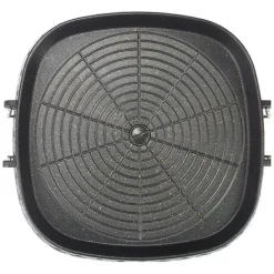 Antihaftbeschichtete koreanische BBQ-Grillpfanne – doppellagig, für drinnen und draußen