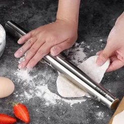 Antihaftbeschichtete Teigrollmaschine aus Edelstahl für Nudelkekse