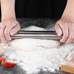 Antihaftbeschichtete Teigrollmaschine aus Edelstahl für Nudelkekse