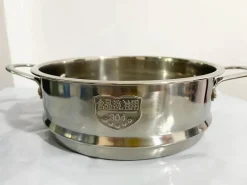 Antihaftbeschichteter Babynahrungstopf – 16 cm großer Kochtopf aus Maifan-Stein