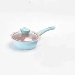 Antihaftbeschichteter Babynahrungstopf – 16 cm großer Kochtopf aus Maifan-Stein