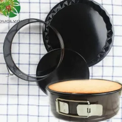 Antihaftbeschichtetes Chiffon-Kuchenform-Set aus Edelstahl für perfektes Backen