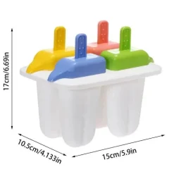 Antihaft-Eiscremeform – Praktischer Eis am Stiel-Maker