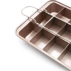 Antihaft-Kuchenform mit 18 Mulden – Professionelles Backgeschirr