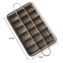 Antihaft-Kuchenform mit 18 Mulden – Professionelles Backgeschirr