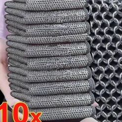 Antihaft-Reinigungstuch mit zwei Lagen für Bügeleisen – Wire Wipe