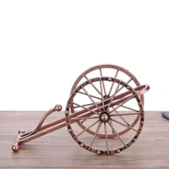 Antiker Kanonen-Weinhalter - Vintage Dekoratives Weinregal