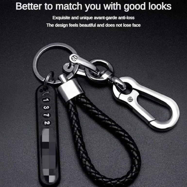 Anti-Lost-Schlüsselanhänger mit Telefon-ID-Tag, Schlüsselfinder-Zubehör