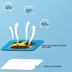 Anti-Mücken-Aufkleber mit ätherischen Ölen – Insektenschutz für Babys