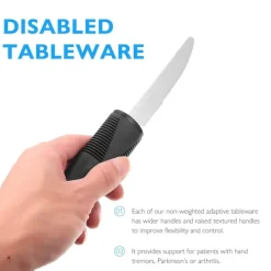 Anti-Shake-Geschirrset für Senioren – Easy Grip Dining Essentials