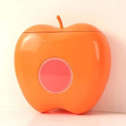 Apfelförmiger, wandmontierter Frischhaltefolienspender
