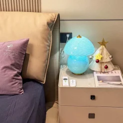 Aquamarine Tischlampe - Elegante Wohnbeleuchtung Dekor