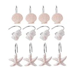 Archipelago Shower Curtain Hooks - Decorative Bathroom Accessories