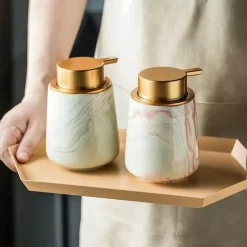 Areca Ceramic Soap Dispenser - Stylish Bathroom Accessory