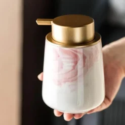 Areca Ceramic Soap Dispenser - Stylish Bathroom Accessory