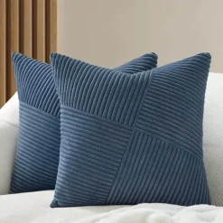 Arlo Kissenbezug – gemütlicher, gerippter, dekorativer Kissenbezug