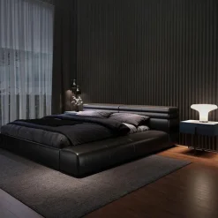 Arnuad Bett – Modernes gepolstertes Plattformbett