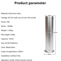 Aroma Diffuser - Stilvoller, flüsterleiser Lufterfrischer
