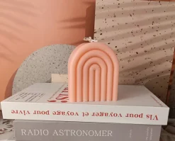 Aromara Arched Soy Scented Candle – Freesia, Rose & Wild Bluebell