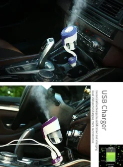 Aromatherapie-Diffusor fürs Auto – Luftbefeuchter mit ätherischen Ölen