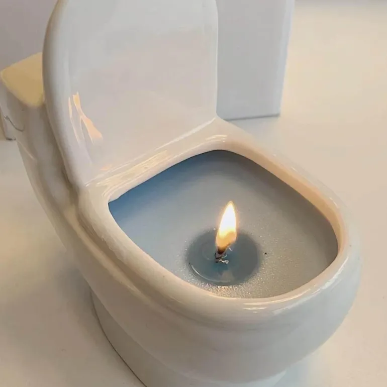 Aromatherapie-Toilettenkerze – Lustige Duftkerze